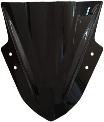 For Kawasaki Ninja300 EX300 2013-2017, Black Motorcycle Windshield WindScreen - image 1 of 4