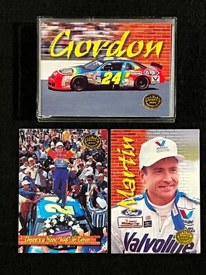 1994 Maxx Medallion NASCAR Complete Base Set (55) w/o SP's - Image 1 of 4