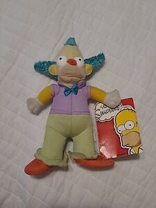 Toy Factory The Simpsons Krusty the Clown 2013  8” Plush