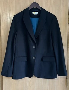 Boden | Women’s SZ 16 | Black Smyth Blazer Stretch Ponte Knit | Office - Picture 1 of 10
