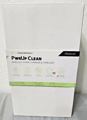 Cargador de teléfono inalámbrico Bracketron PwrUp Clean desinfectante UV esterilizador para teléfonos Foto 1 de 4
