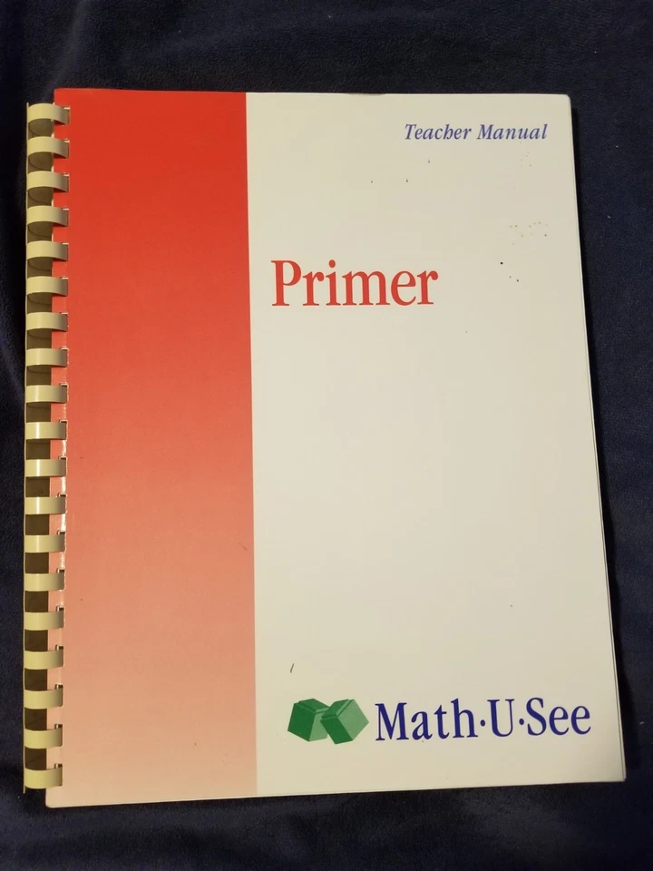Math U See Primer Introduction to Math - Instruction Manual (Good) - Image 1 of 1