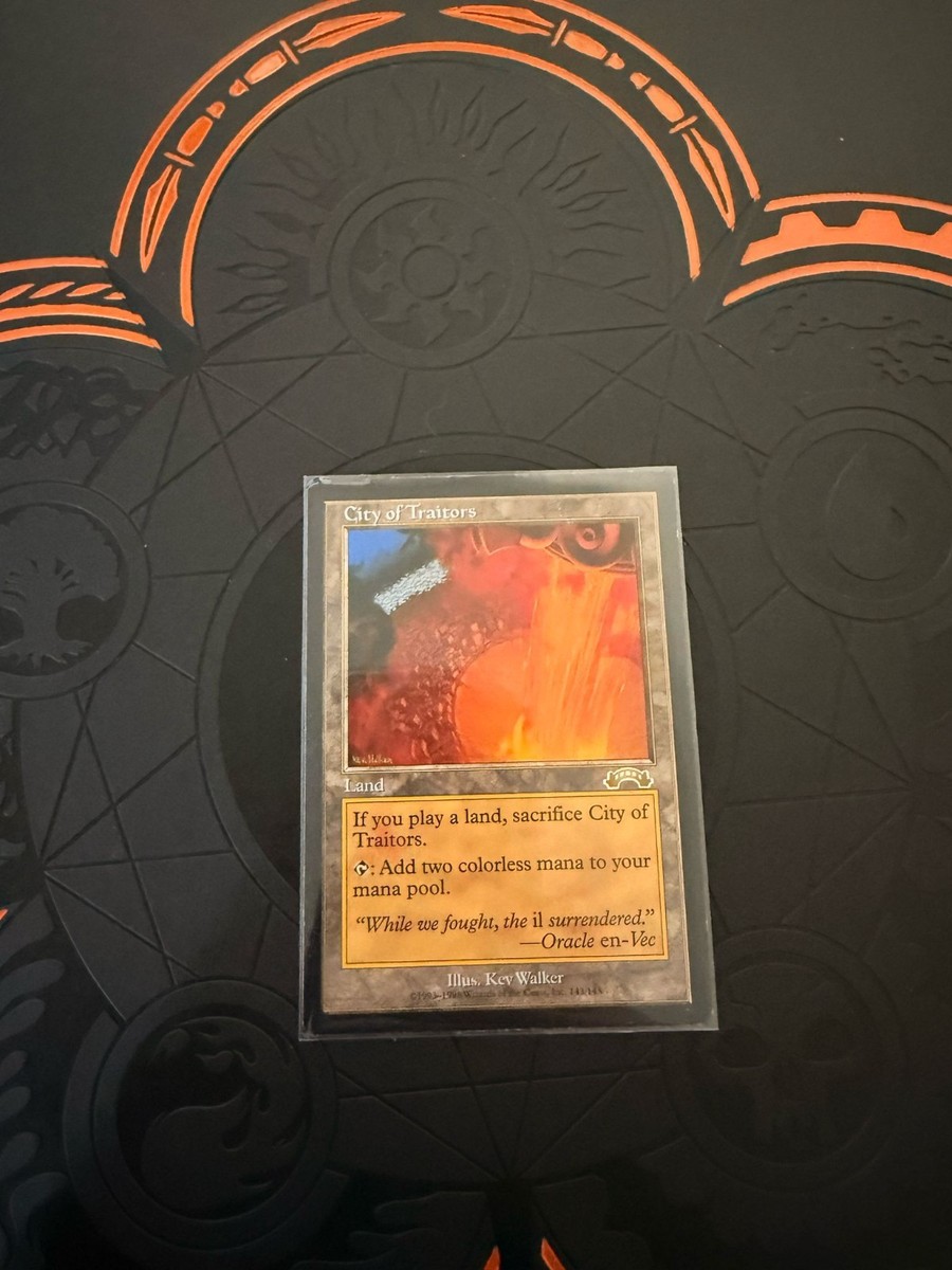 裏切り者の都 B 英語　x1 city of traitors B MTG City Of Traitors for sale | eBay