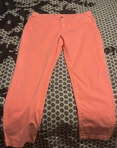 Pantalón khakis by Gap coral rosa mujer talla 16 #4B - Imagen 1 de 4