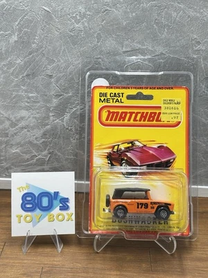 Matchbox Field Car Bushwacker Orange w/ Black 179 Scout Racing 1980 Vintage - Image 1 of 4