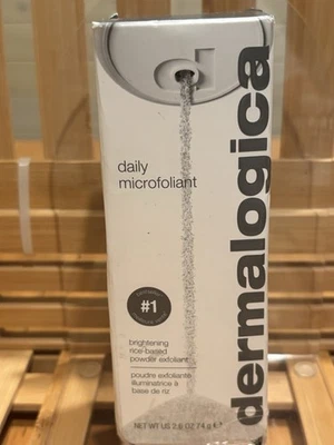 Dermalogica Daily Microfoliant 2,6 унц / 74 г осветляющий рисовый порошок отшелушивающий - Изображение 1 из 4
