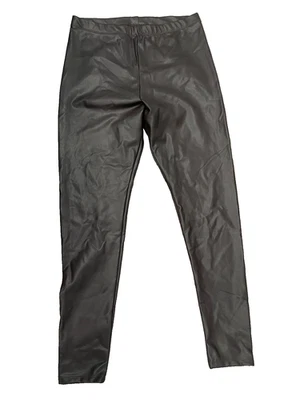 H&M coated leggings dark brown  Size M/M - Imagem 1 de 4