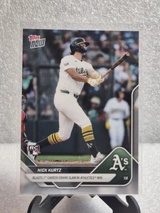 Nick Kurtz RC 2025 MLB Topps Now Blast 1st Career Grand Slam 401 - Picture 1 of 3