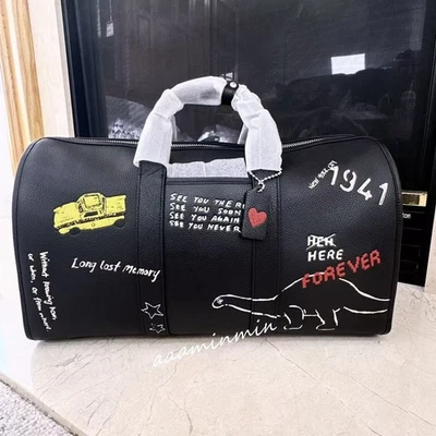 Bolso de Lona Coach Gotham 45 Nuevo con Etiquetas con Estampado de Boceto-CAK96 Foto 1 de 4