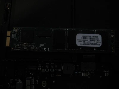 Macbook Air 13" ist mit neuer 500GB SSD FP aufgerüstet ! - Bild 1 von 4