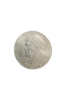 1776-1976 Eisenhower Liberty Bell/Moon One Dollar Coin! Rare! Ships Free! - Picture 1 of 5