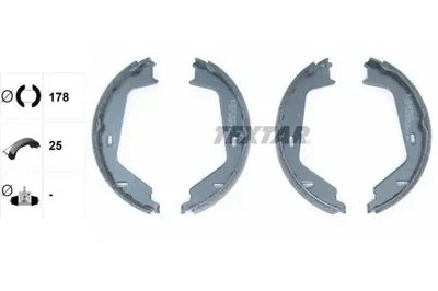 Jeu de mâchoires de frein, frein de stationnement 91062300 TEXTAR pour VOLVO - Photo 1/4