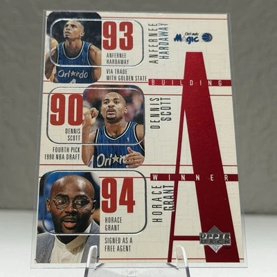 1996-97 Upper Deck Orlando Magic Building A Winner #154 Inserto Foto 1 de 2
