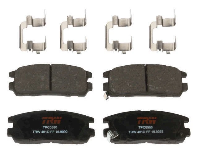 Juego de pastillas de freno traseras para Isuzu Rodeo Sport 2001-2003 4x4 2002 JK876DQ Foto 1 de 1