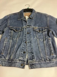 Vintage Levi's Denium Trucker Jacket Size Small - Picture 1 of 11