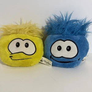 Peluche Pingüino Azul Y Amarillo Puffle 6" - Variante Sonriente Rara Parques Disney - Imagen 1 de 7