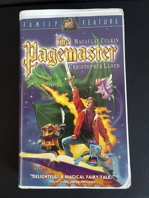 20th Century Fox  1995 The Page master VHS With Clam Shell Case - Image 1 of 4