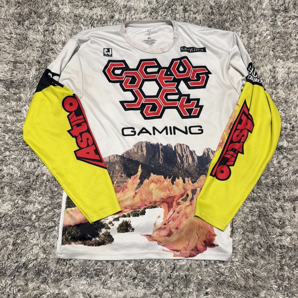 Cactus Jack x Travis Scott Gaming Jersey Long Sleeve Mens XL - Image 1 of 4