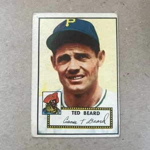 1952 Topps Baseball Ted Beard Pittsburgh Pirates Card #150 - Picture 1 of 2