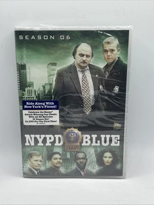 NYPD Blue Season 6 DVD 6-Disc Set 1999 New & Sealed - Image 1 of 2