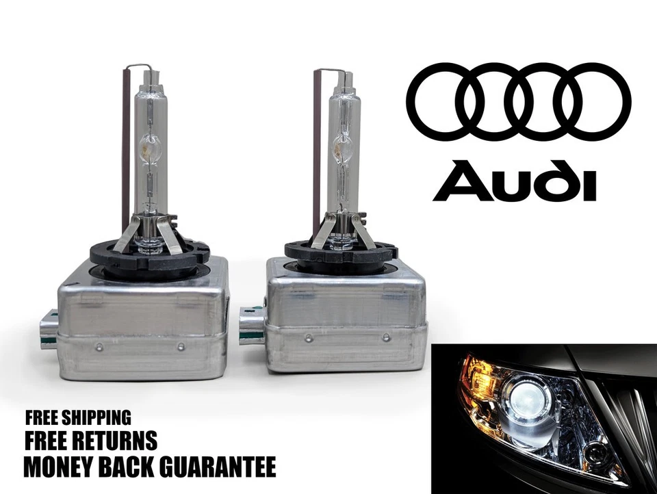 OEM HID Xenon Headlight Bulb for AUDI A6 2009-2015 High & Low Beam Set of 2 - Изображение 1 из 1