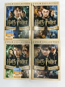 Harry Potter Complete Series 1-8 Film Collection Set DVD Lot Of 8 Movies - Picture 1 of 10