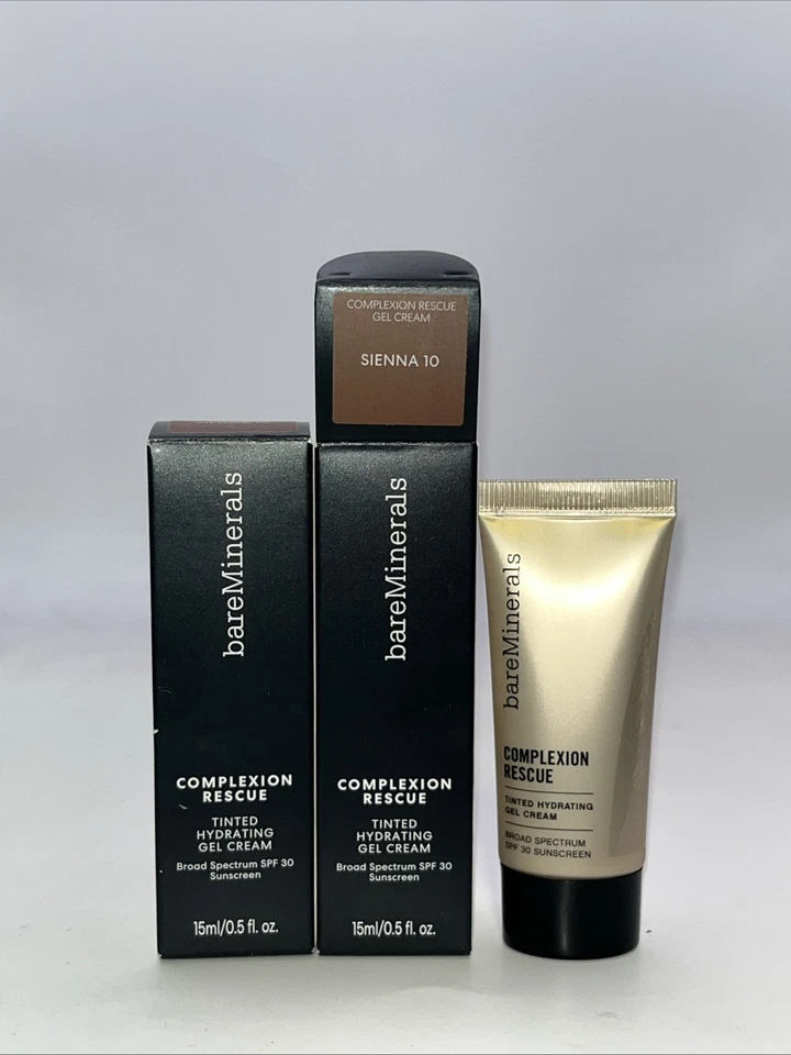 2X bareMinerals Complexion Rescue Tintedhidrating Gel SIENNA 10 15ml - Image 1 of 1