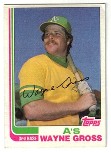 1982 Topps Baseball Card - Wayne Gross - Oakland Athletics #692 - Picture 1 of 2
