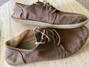 Sanuk SMF11165 Men's Shoe •moc toe Canvas Lightweight Comfort Lace Up • Sz 12 - Picture 1 of 9