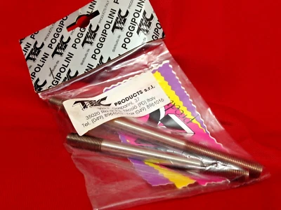 Vintage NOS Tec Products Titanium Hub axles/axes set Achse Titan 110/145 Shimano