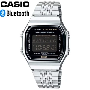 CASIO Collection STANDARD ABL-100WE ABL-100WE-1B Bluetooth Quartz Digital New - Picture 1 of 5