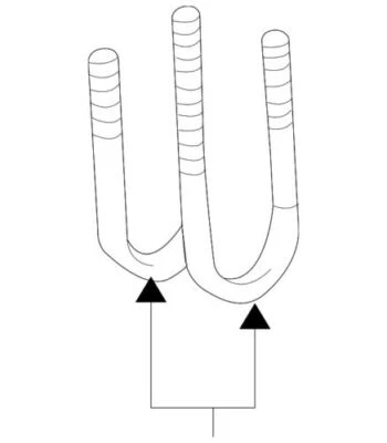 Original Ford Lincoln 2004-2014 F-150 Mark hoja resorte perno trasero LT 4L3Z-5705-FA Foto 1 de 3