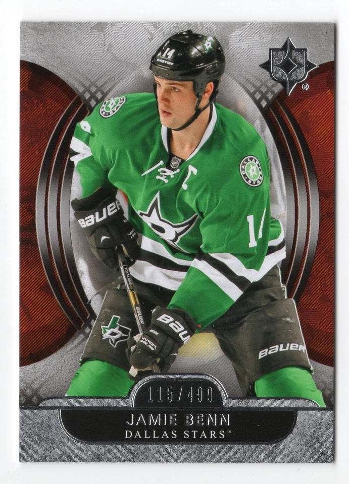 2013-14 Upper Deck Ultimate Collection #41 Jamie Benn Serial # 115/499 - Image 1 of 1