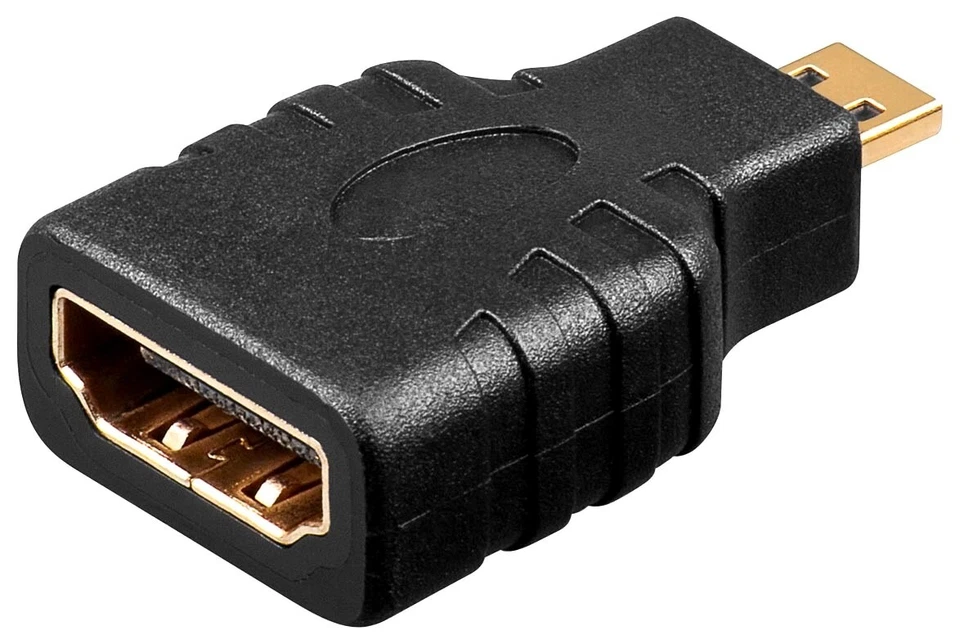 Adattatore Micro HDMI Femmina a HDMI Micro D Maschio Alta Velocità con Ethernet  - Immagine 1 di 1