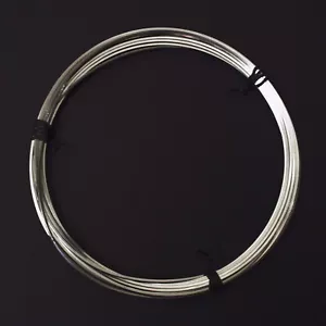 5 FT Alpacca (Alpaca) Argento per Avvolgimento Filo, Mezzo Tondo (Triangolo) 18G HH - Foto 1 di 1