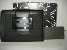 Fendi Black Leather Wallets for Women for sale | eBay