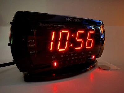 Emerson Research Reloj Despertador Smart Set CKS2288B Probado Doble Alarma Radio Foto 1 de 4