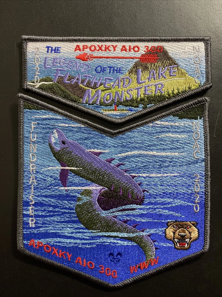 Montana Council Apoxky Aio 300 Flathead Monster 2020 NOAC 2 Piece Fundraiser - Image 1 of 4