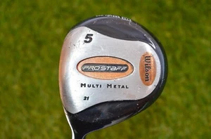 Wilson ProStaff Multi Metal 5 Wood 21* LH 42.5" Graphite Stiff New Grip - Picture 1 of 7