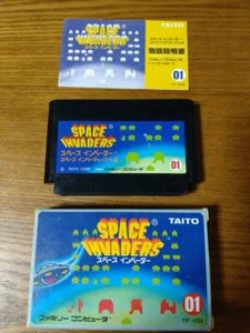 Taito Space Invaders Nintendo Family Computer NES Used Shooter Retro from Japan  - Picture 1 of 12