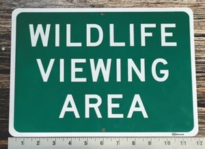 Señal de barra de carretera para área de observación de vida silvestre - Imagen 1 de 1