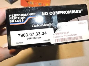 NEW PFC (ZR 38) front brake pads PFC 7903-07-33 Nascar arca - Picture 1 of 3