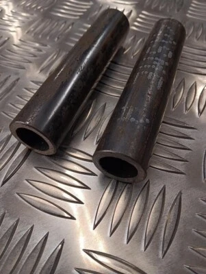 CUSTOM PARTS UK MILD STEEL ROUND TUBE 27 mm o/d Thick 3.2mm wall CHEAP METAL PIPE 120mm Long