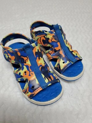 Zapatos de agua Lands End niño 10 puntera abierta camuflaje Foto 1 de 4