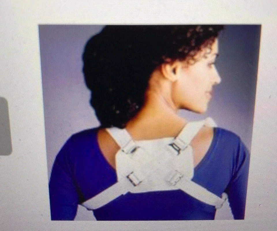 Soporte/correa para clavícula ortopédica FLA con hebilla ajustable de 4 vías. Foto 1 de 1