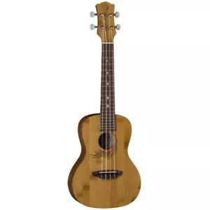 Luna Guitars Uke Bamboo Concert Ukulele w/ Gigbag, New! - Picture 1 of 5