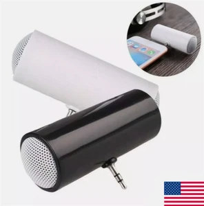 3.5 mm Jack Stereo Mini Speaker Portable Wireless Plug in Speaker US - Picture 1 of 16