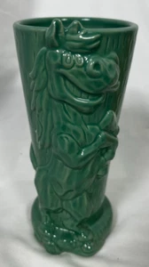 Taza Vaso Cerámica Verde Profundo Haynes Besco - Diseño Personaje Alce - 2022 - Imagen 1 de 4