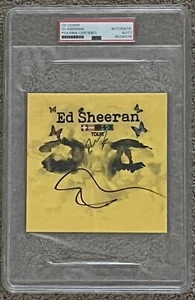 Ed Sheeran Signed *PSA Encapsulated* Autograph - Picture 1 of 1