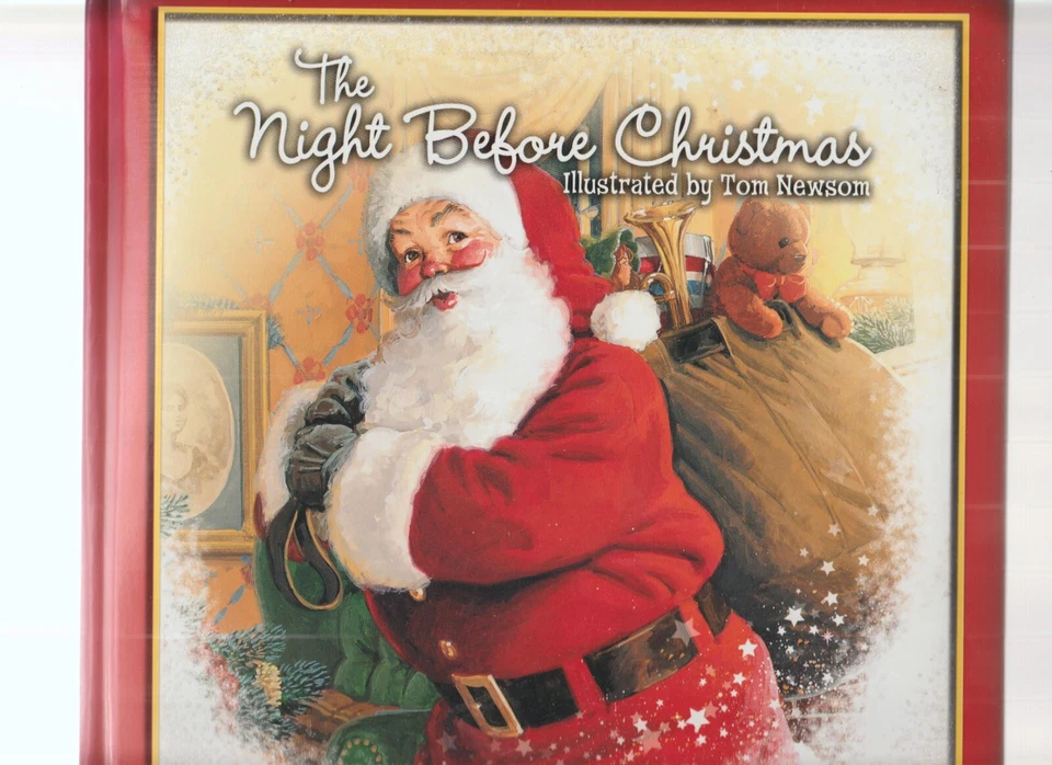 THE NIGHT BEFORE CHRISTMAS  illust. TOM NEWSOM   EX+++  2010   PIGGY TOES PRESS - Image 1 of 1